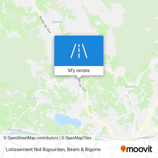 Lotissement Nid Bigourdan plan