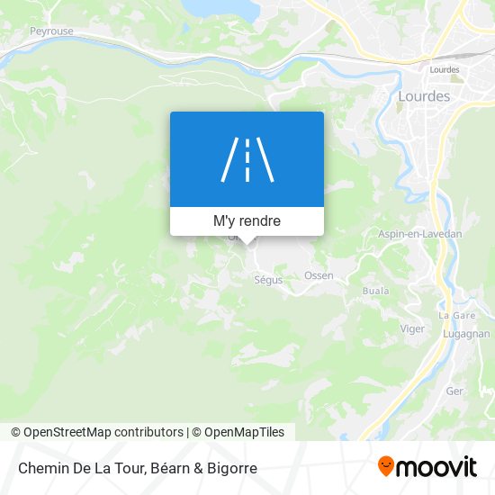 Chemin De La Tour plan