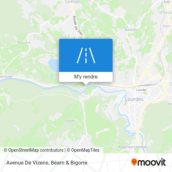Avenue De Vizens plan