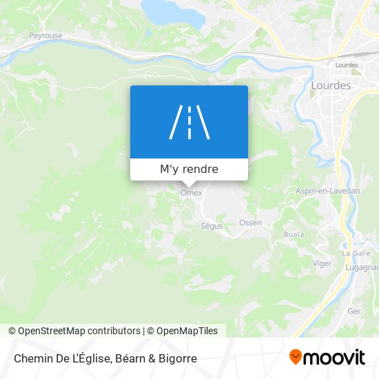 Chemin De L'Église plan