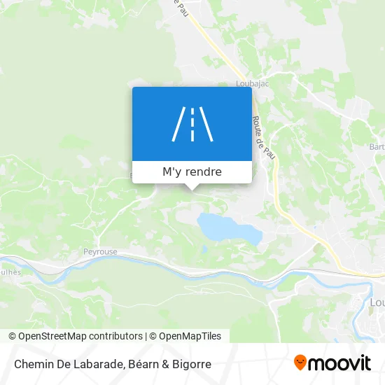 Chemin De Labarade plan