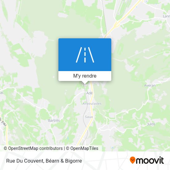 Rue Du Couvent plan