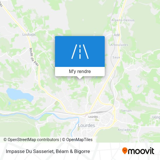 Impasse Du Sasseriet plan