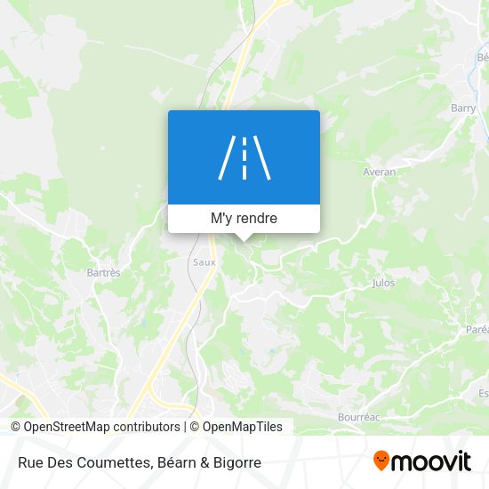 Rue Des Coumettes plan