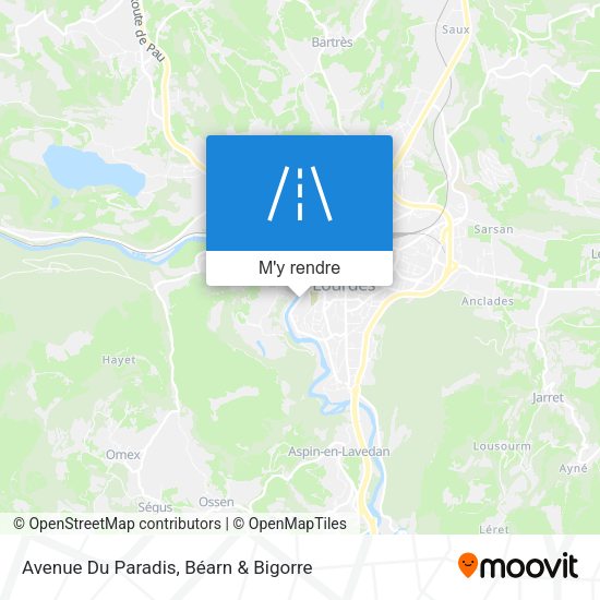 Avenue Du Paradis plan