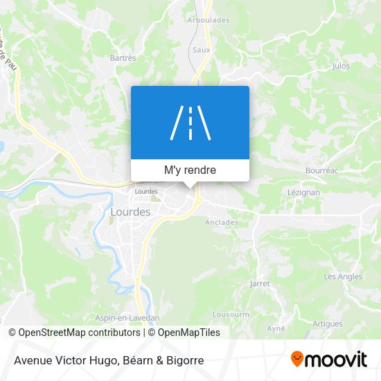 Avenue Victor Hugo plan