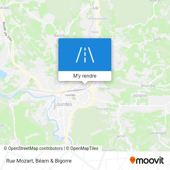 Rue Mozart plan