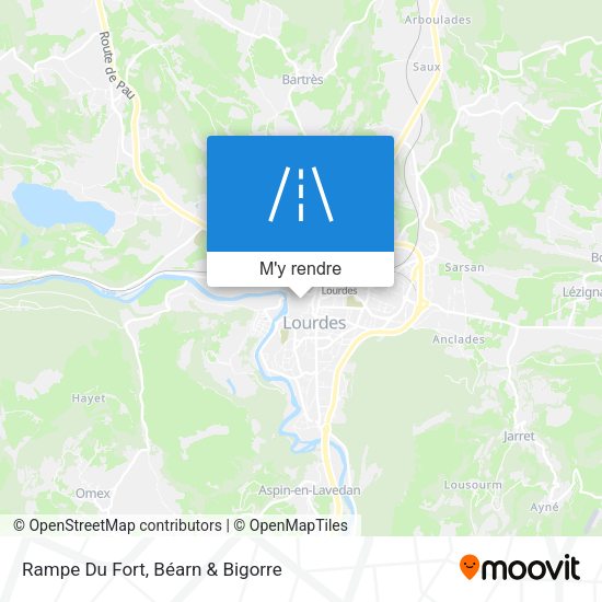 Rampe Du Fort plan