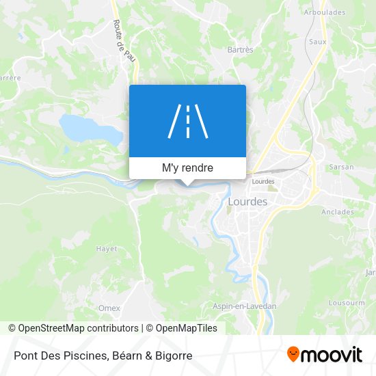 Pont Des Piscines plan