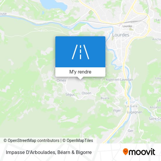 Impasse D'Arboulades plan