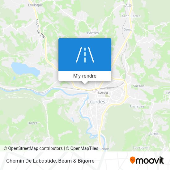 Chemin De Labastide plan