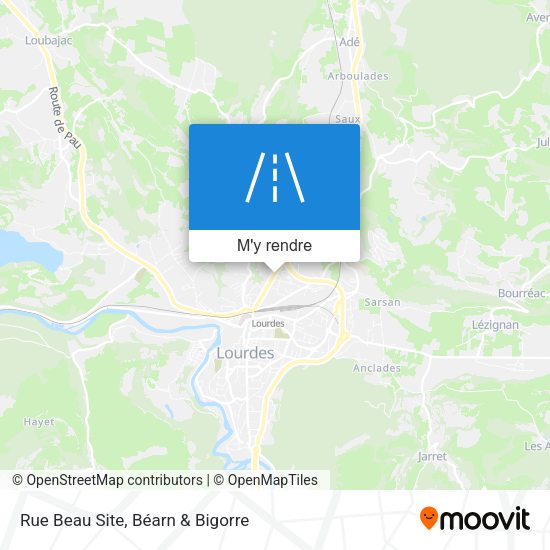 Rue Beau Site plan