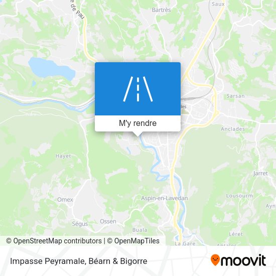 Impasse Peyramale plan