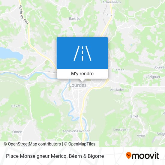 Place Monseigneur Mericq plan