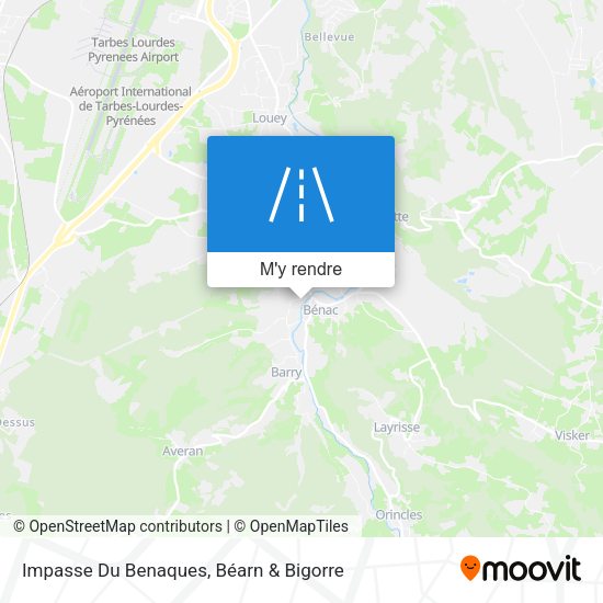 Impasse Du Benaques plan