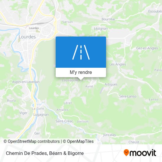 Chemin De Prades plan