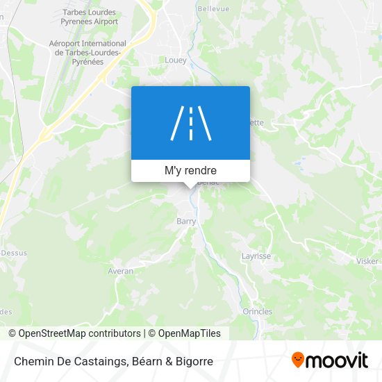 Chemin De Castaings plan