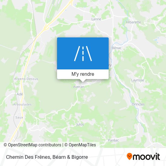 Chemin Des Frênes plan