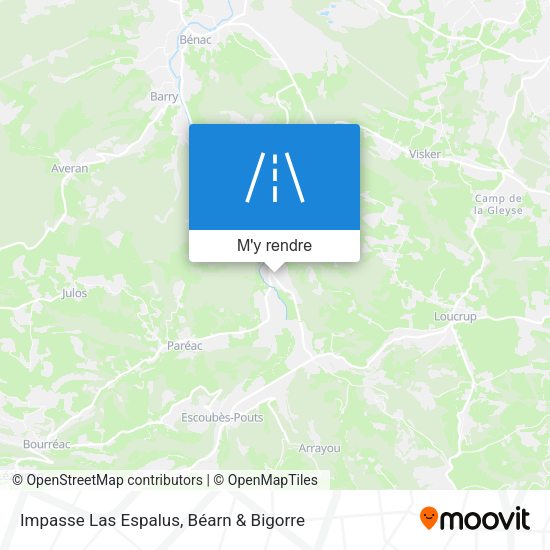 Impasse Las Espalus plan