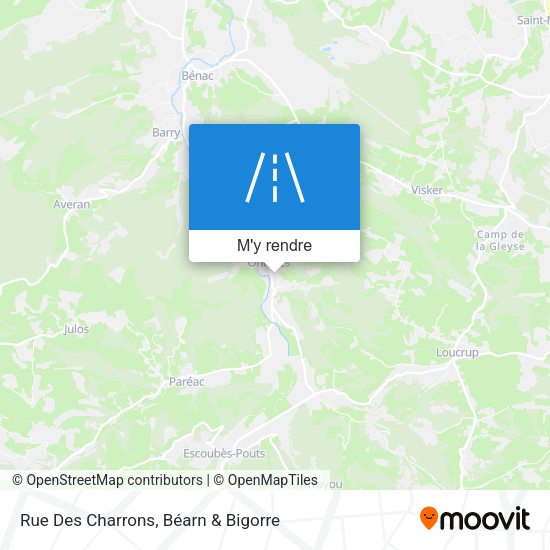 Rue Des Charrons plan