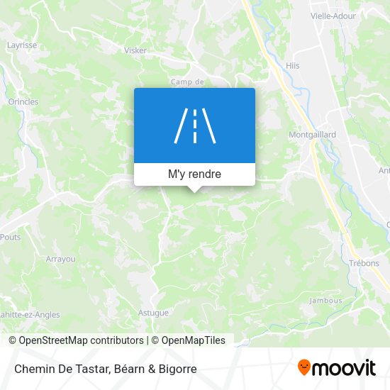 Chemin De Tastar plan
