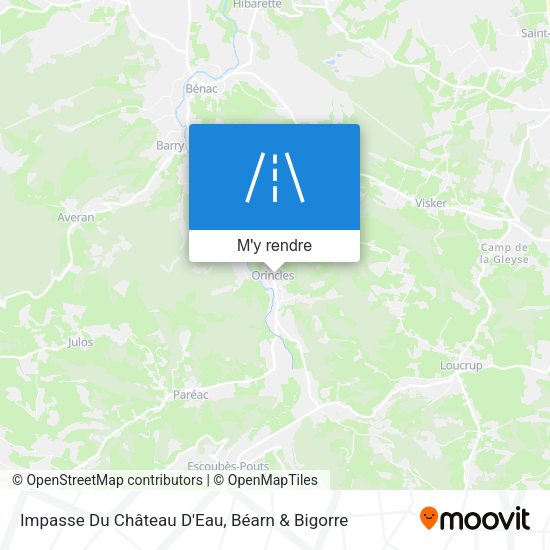 Impasse Du Château D'Eau plan
