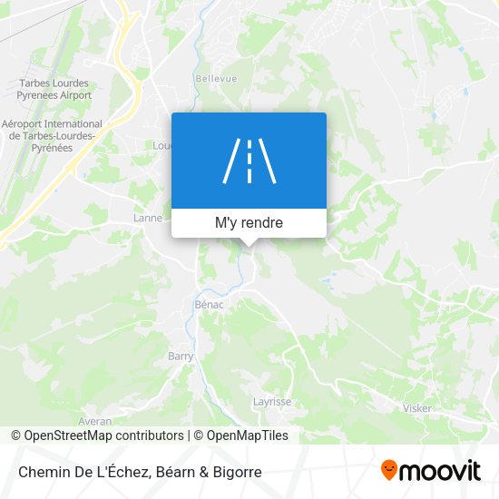 Chemin De L'Échez plan