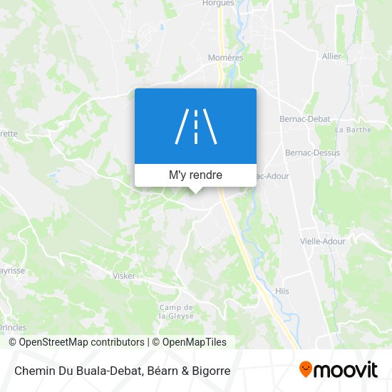 Chemin Du Buala-Debat plan