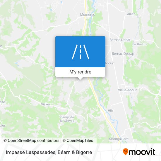 Impasse Laspassades plan