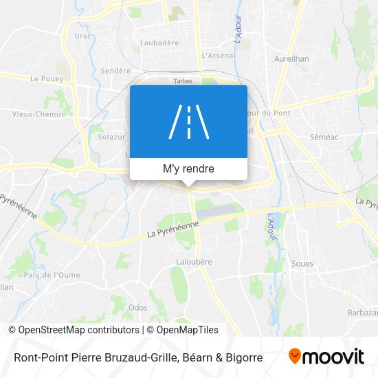 Ront-Point Pierre Bruzaud-Grille plan