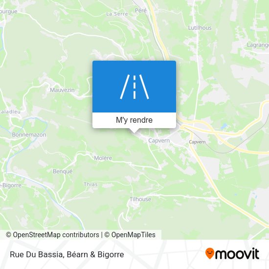 Rue Du Bassia plan