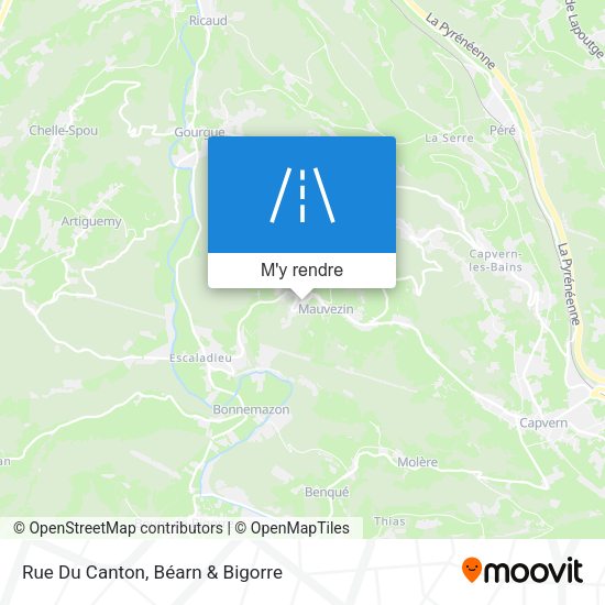 Rue Du Canton plan