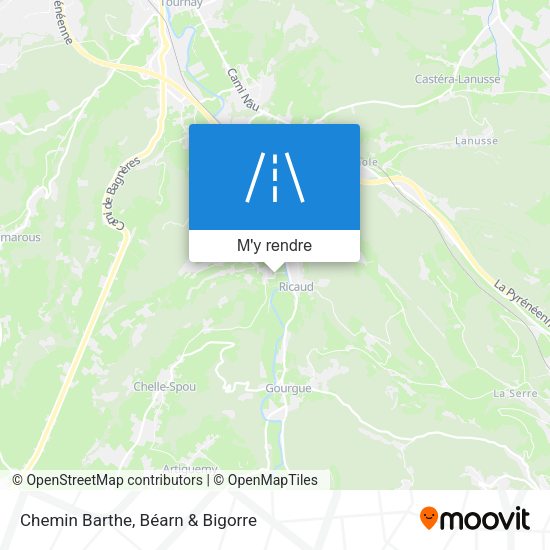 Chemin Barthe plan