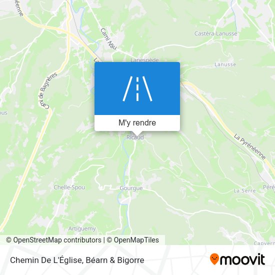 Chemin De L'Église plan