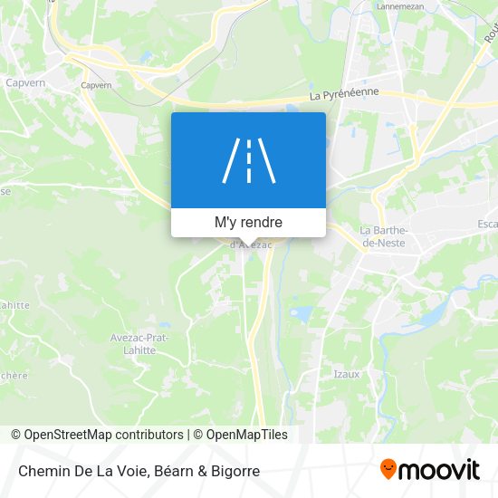 Chemin De La Voie plan