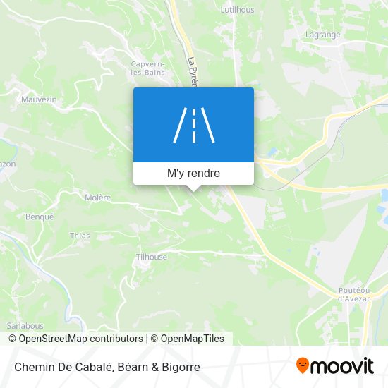 Chemin De Cabalé plan