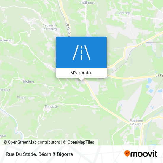 Rue Du Stade plan