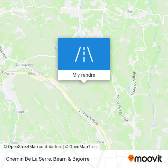 Chemin De La Serre plan