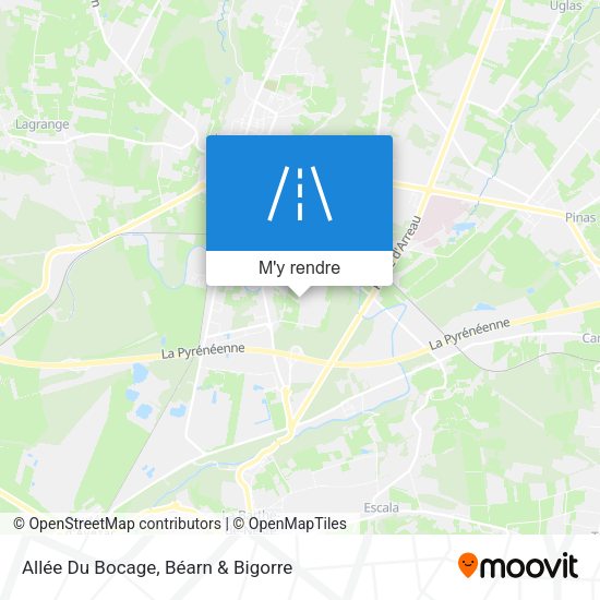 Allée Du Bocage plan