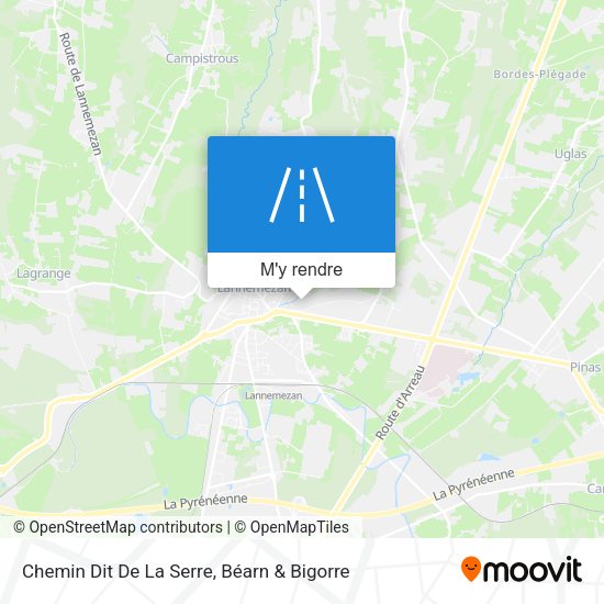 Chemin Dit De La Serre plan