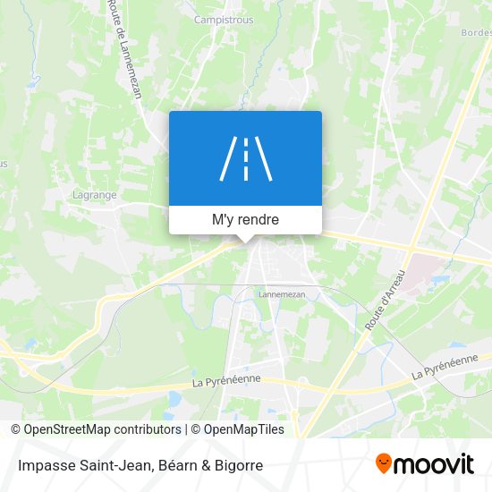 Impasse Saint-Jean plan