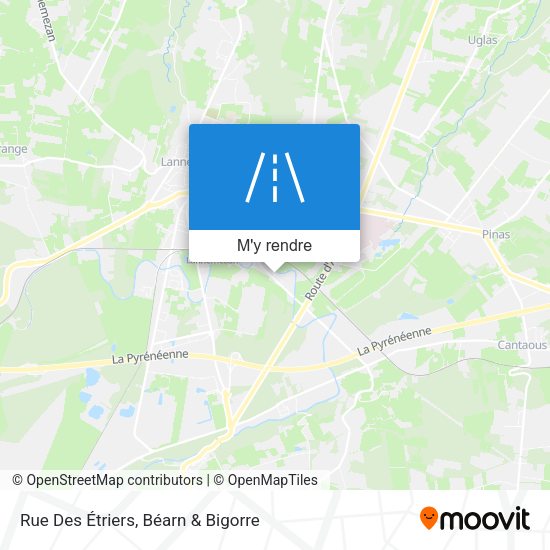Rue Des Étriers plan
