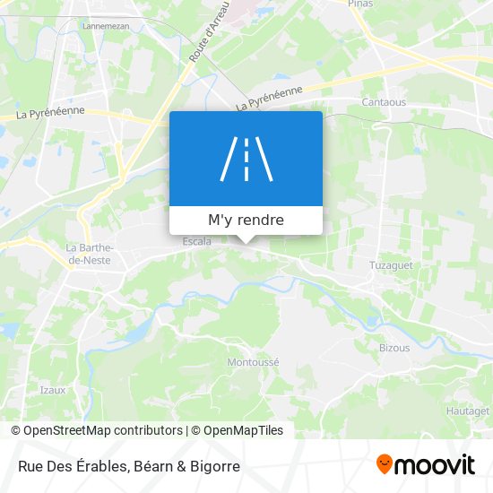 Rue Des Érables plan