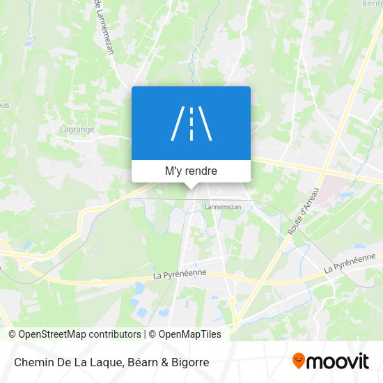 Chemin De La Laque plan