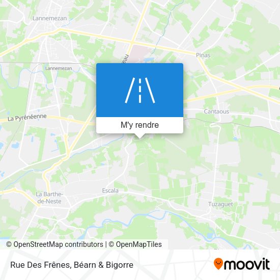 Rue Des Frênes plan