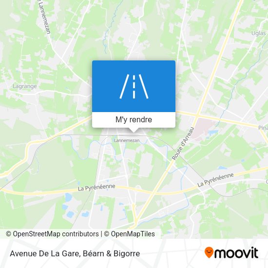 Avenue De La Gare plan
