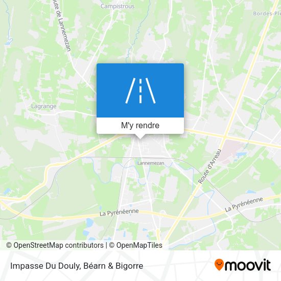 Impasse Du Douly plan