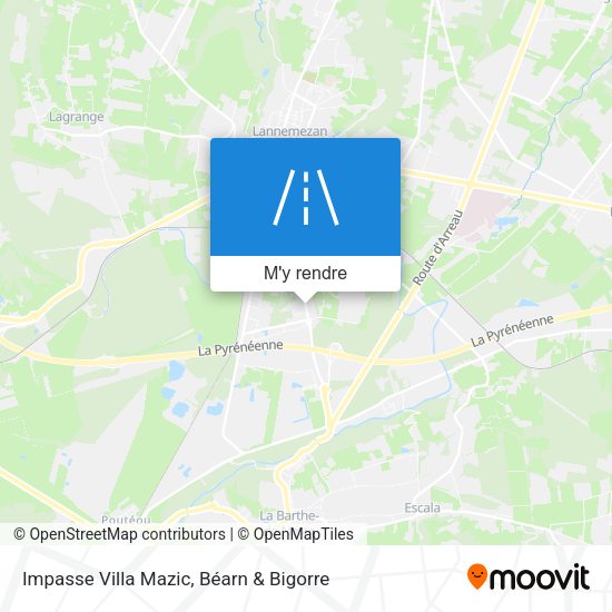 Impasse Villa Mazic plan