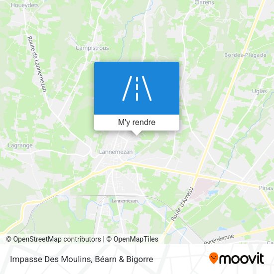 Impasse Des Moulins plan