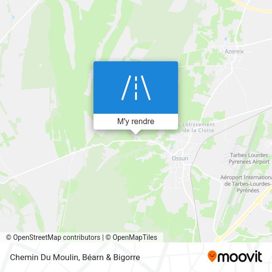 Chemin Du Moulin plan